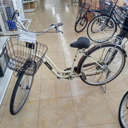 ★ジモティ割あり★  自転車 28インチ クリーム クリーニング済み OJ5446