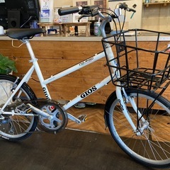 新春SALE！前後タイヤ・後輪チューブ新品！】20インチ 2×7速ミニベロ