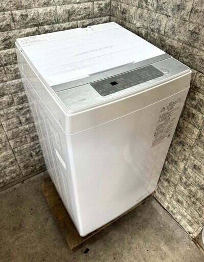 【高年式 美品】大阪送料無料★3か月保障付き★洗濯機★2023年★東芝★7kg★AW-700Z2★S-264