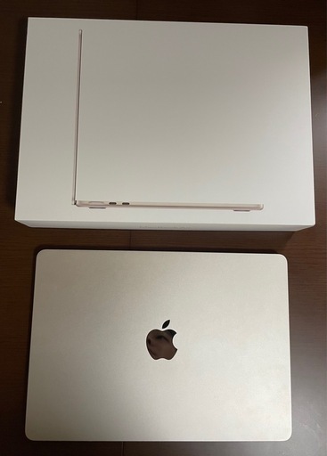 超備品バッテリー100%！MacBook Air m2 2022年　13インチ