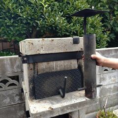 大谷石　ピザ窯