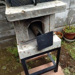 大谷石　ピザ窯