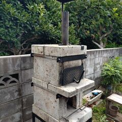 大谷石　ピザ窯