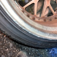 18インチ　RAYS　新品タイヤ付き　ドリケツに