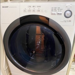 ドラム式洗濯乾燥機　SHARP シャープ　2018年 本日迄 SHARP☆2018年製ドラム式洗濯乾燥機