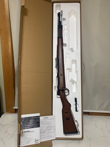 購入者決まりました　サバゲー向きkar98k   S\u0026T  kar98k  フェイクウッド　エアコッキングガン