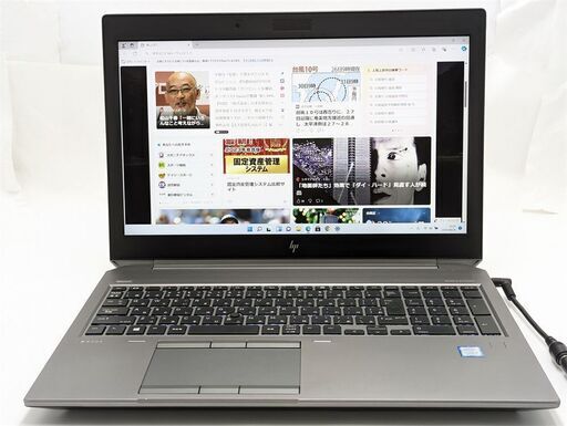 激安 超高速M.2SSD 第9世代 i7-9750H フルHD 15.6型 HP Zbook 15 G6 モバイルワークステーション 中古良品 32GB NVIDIA Windows11 Office