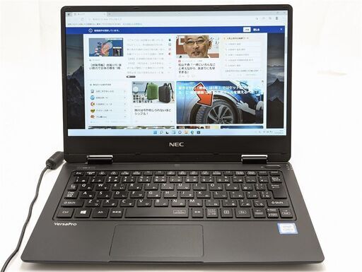 激安 軽量 ノートパソコン 中古良品 12.5型 NEC PC-VKT12HZG1 第7世代 i5 8GB 高速SSD 無線 Wi-Fi Bluetooth Windows11 Office済 即使用可