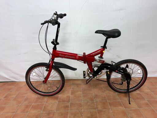 HS030　トニーノ ランボルギーニ 折りたたみ自転車 20インチ