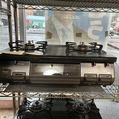 Y0130　リンナイ　ガスコンロ　KSR670BKL　LPガス　2022年製　送料A　札幌　リサイクルれお　すすきの店