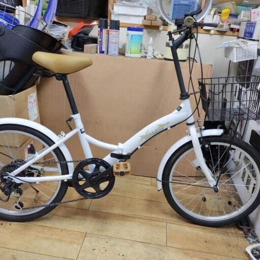 折り畳み自転車 20インチ 6段変速  整備済