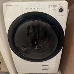 受付終了 ドラム式洗濯乾燥機 SHARP シャープ ESS7FWL