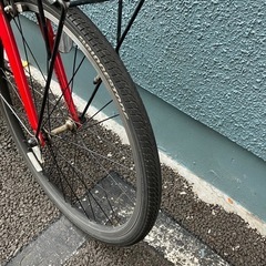 アルミフレーム/クロスバイク★激安★使用頻度少なめ★LEDライト付き★BRIDGESTONE(ブリヂストン)／SCHLEIN(シュライン)