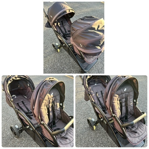 値下げしました \n2人乗りベビーカー joie