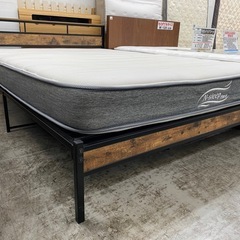 【愛品館 江戸川店 ダブル】 NITORI（ニトリ） ダブルベッド ID:153-019227-007