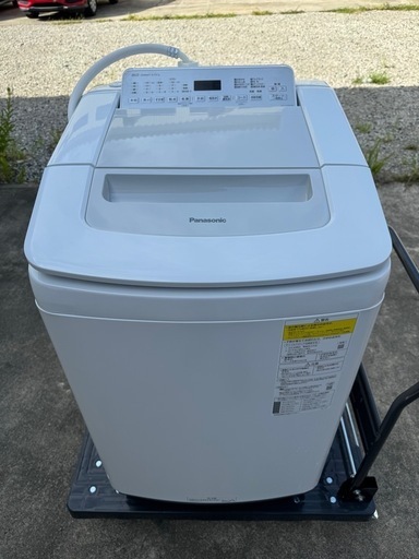 【2020年製】パナソニック　洗濯機　NA-FD80H8 標準洗濯容量8.0キロ