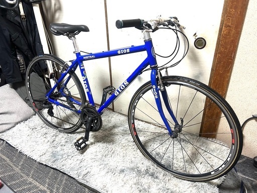 GIOS.MISTRALクロスバイク、SHIMANO 24段変速.サイズ480