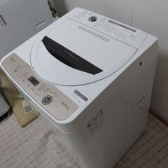 シャープ　　洗濯機　ES-GE6G-T　2023年製　中古品