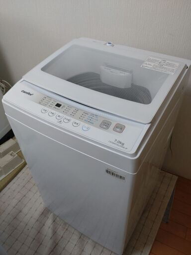 コンフィー（COMFEE）　洗濯機　CAC06W70U　2023年製　中古品