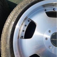Y31 セドリックに履いてました 17インチ ディッシュ ホイール 旧車