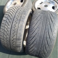 Y31 セドリックに履いてました 17インチ ディッシュ ホイール 旧車