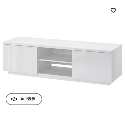 IKEAの綺麗なテレビ台です！