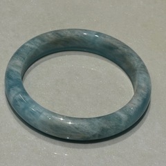 ブラジル産 アクアマリンバングル