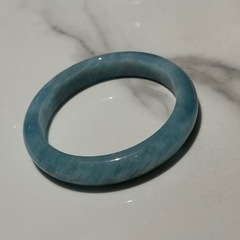 ブラジル産　アクアマリンバングル