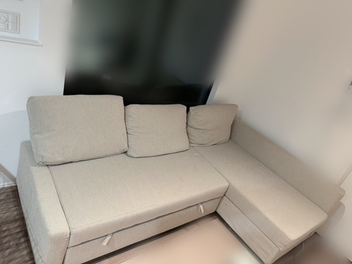 IKEA ソファベッド3人掛け\n