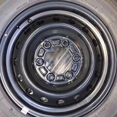 ハイエース195/80R15タイヤホイールセット（引き取り限定） 引き取り限定 トヨタ 200系 ハイエース 純正タイヤホイール4本