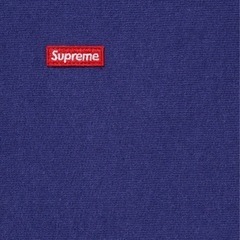Supreme Small Box フーディー Dark Royal 21FW