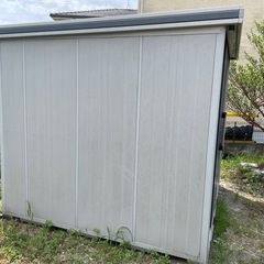 ヨド物置 エルモ 物置 倉庫 カギ付き 中古品 屋外使用