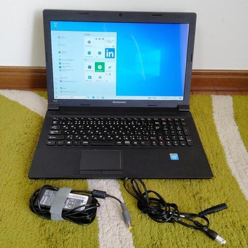 \n☆超美品☆ Lenovo ノートパソコン6GB/500GB　※USB3.0 Webカメラ Bluetooth ※Windows レノボ PC 本体 　〜郵送可能〜\n\n\n