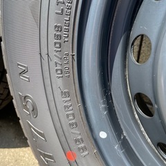 　ほぼ未使用　ハイエース　純正　タイヤ　ホイール　　　
