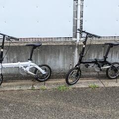 【取引者決定】折畳み自転車　14インチ ２台セット-サントリー シングルカスク10年 フロアモルティング試作品 ロット違い2種