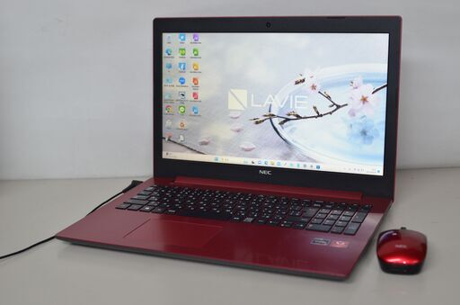 中古ノートパソコン NEC NS600/M Windows11+office 爆速SSD2562GB AMD Ryzen 7/メモリ8GB/15.6インチ/無線/webカメラ/DVDマルチ搭載