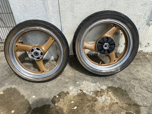 GSX400インパルス 前後ホイール