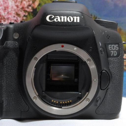 【完動美品】言わずと知れた名機 Canon EOS 7D ダブルレンズキット