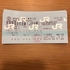 4回分　青春18切符