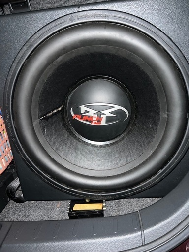 ロックフォード ウーハー アンプ付き ロックフォードパンチ ウーファー