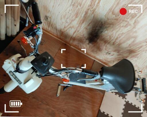 とても可愛いおしゃれな自転車バイク