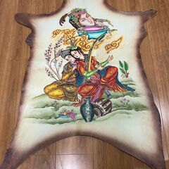 ペルシャ製 羊革 コレクション 美術品 インテリア
