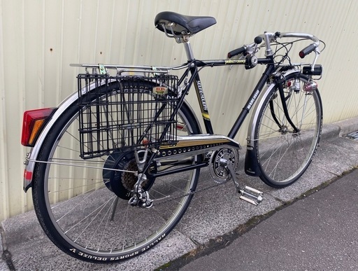 丸石ヤングホリデーキズ錆汚れありジュニアスポーツ車フラッシャー