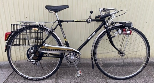 丸石ヤングホリデーキズ錆汚れありジュニアスポーツ車フラッシャー自転車スーパーカー自転車