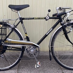 丸石ヤングホリデーキズ錆汚れありジュニアスポーツ車フラッシャー自転車スーパーカー自転車