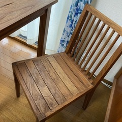 【お話中】a.depeche アデペシュ アンティークテーブル&椅子セット