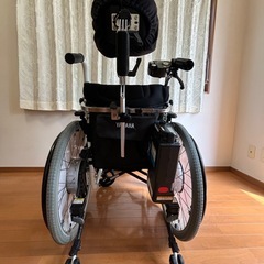 YAMAHA 電動車椅子 美品！ YAMAHA タウニジョイエックス KAWAMURA X0D1-002745 電動車椅子