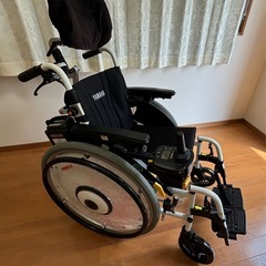 YAMAHA 電動車椅子 黒 YAMAHA電動車いす】