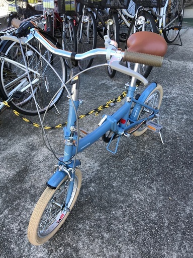 Streamline 16インチ折りたたみ自転車 ブルーグレー
