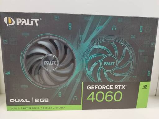 【未開封】Palit GEFORCE RTX 4060 Ti DUAL 8GB